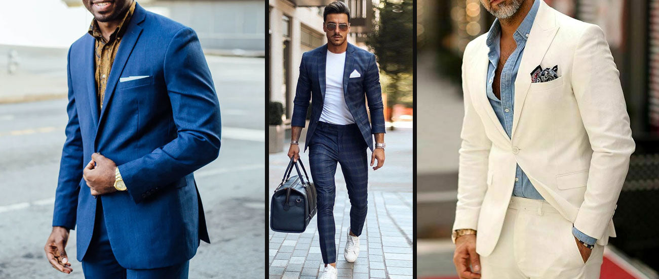 Source Men's jeans business casual light blue stretch fashion