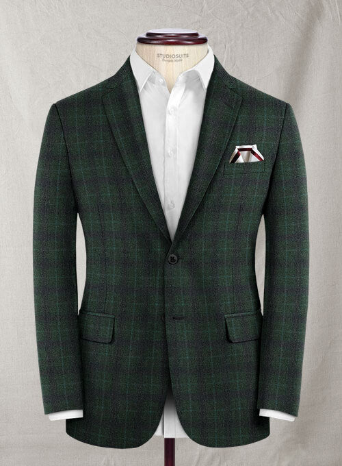 Suit Spotlight: Reda Sap Green Wool Suit – StudioSuits