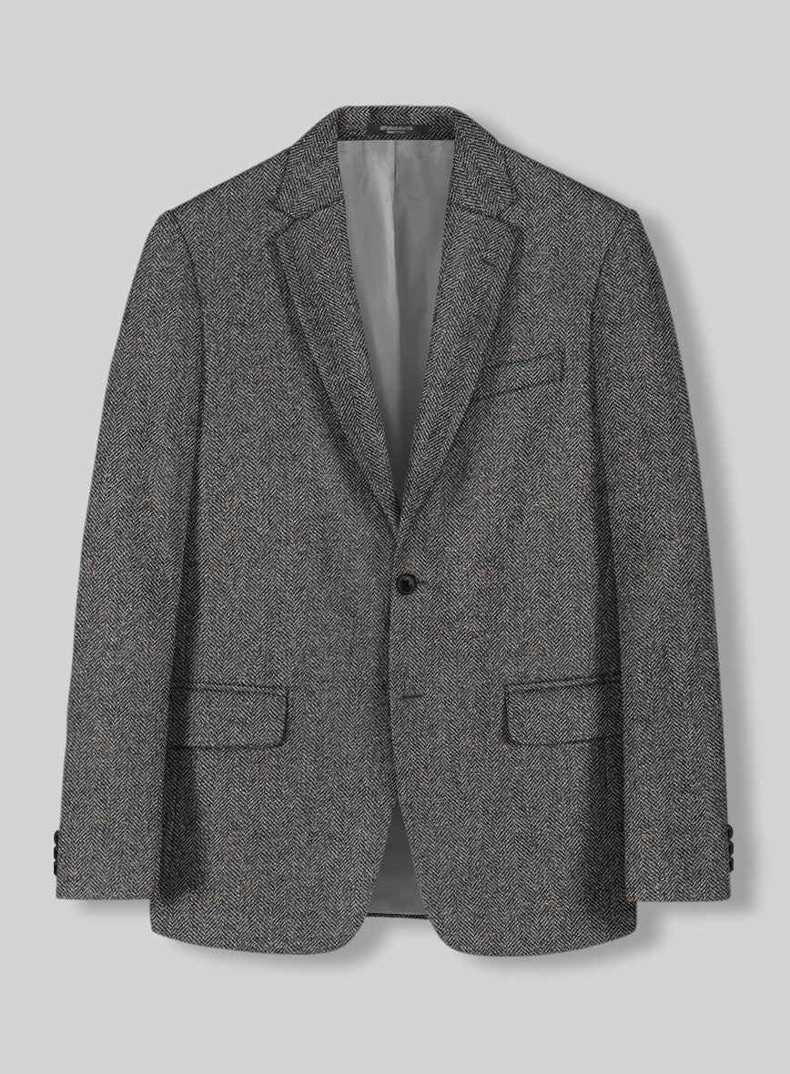 Grey donegal tweed jacket best sale