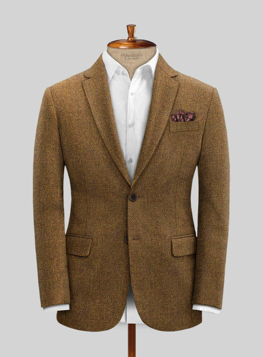 Italian Highlander Rust Tweed Jacket – StudioSuits