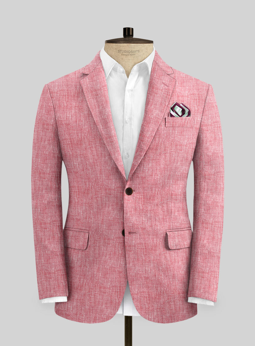 Solbiati Rose Linen Jacket – StudioSuits