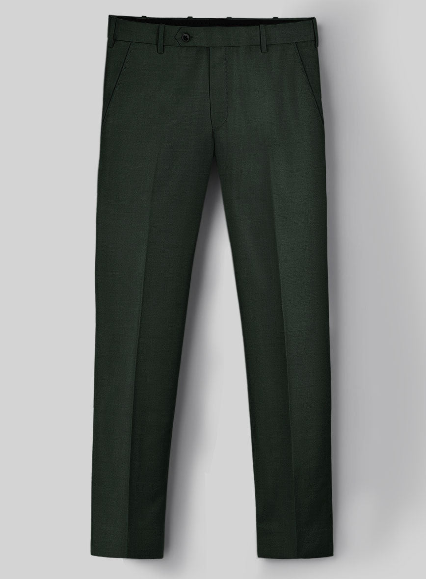 Green stretch pants hotsell