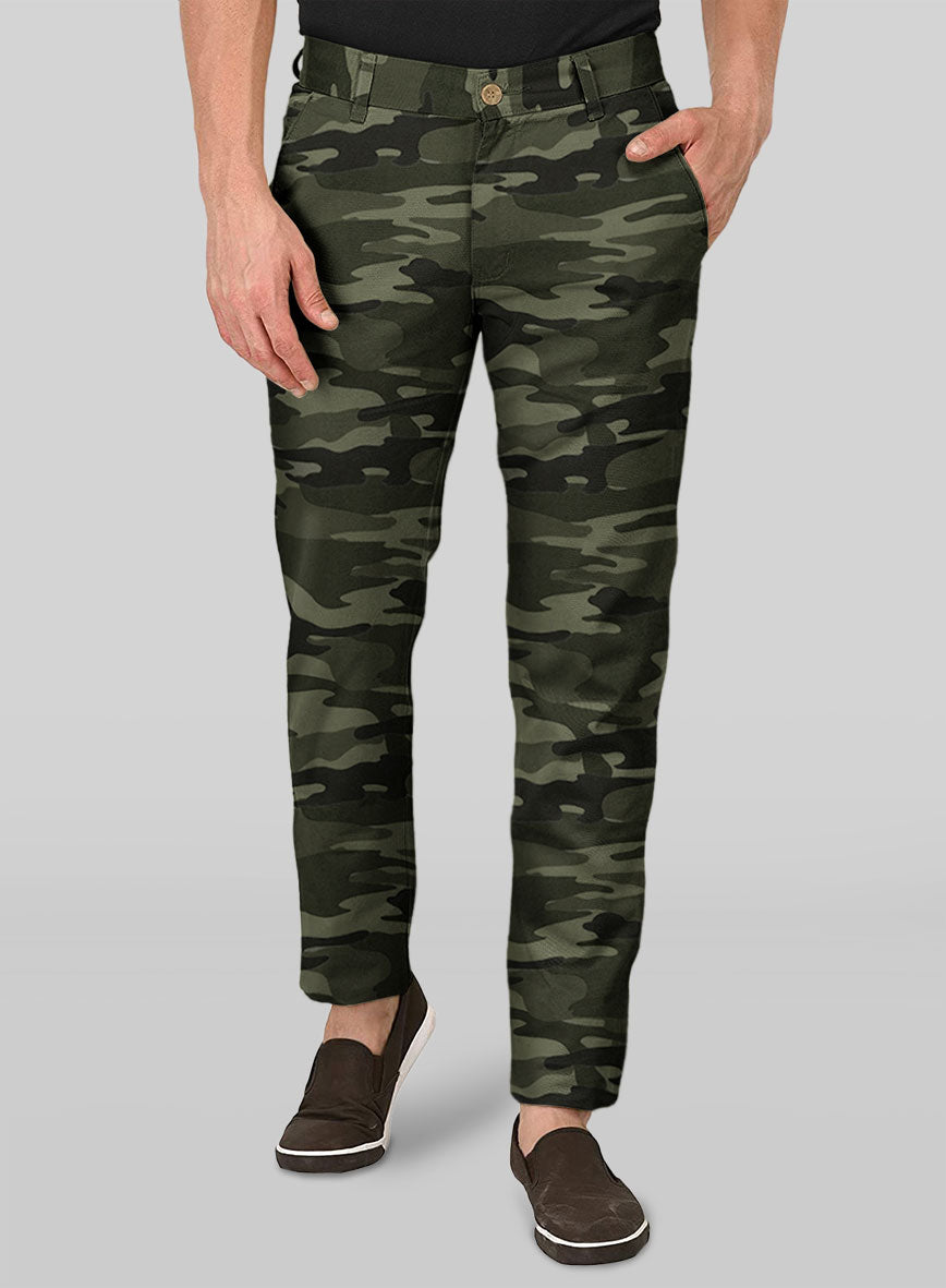 Fashion And Style Camouflage Pants/cargo Pants/chino Pants-black Green @  Best Price Online