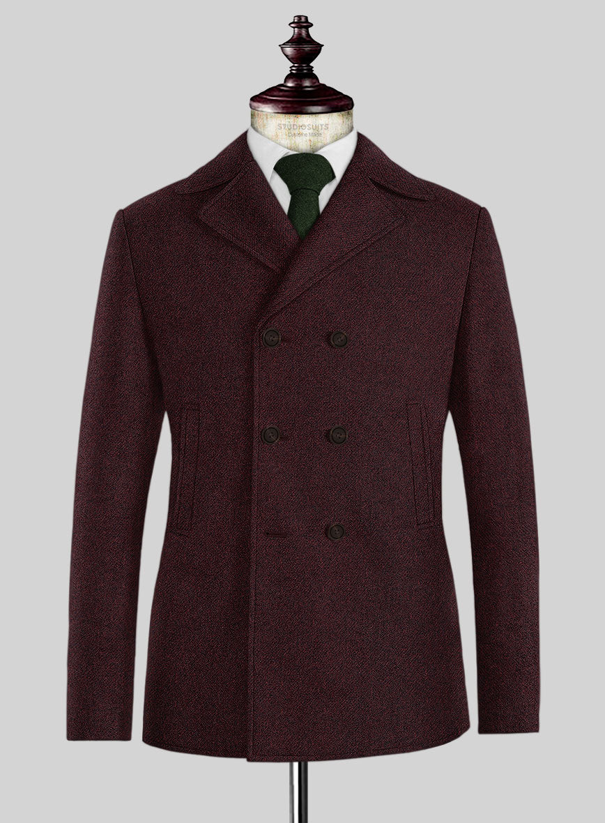 Tweed peacoat best sale