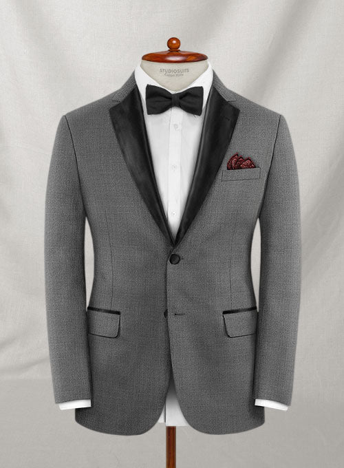 StudioSuits- Napolean Mid Charcoal Wool Suit