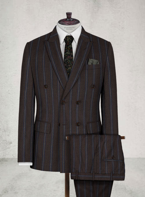 StudioSuits- Napolean Mid Charcoal Wool Suit
