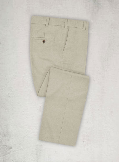 Napolean Muted Khaki Wool Pants – StudioSuits