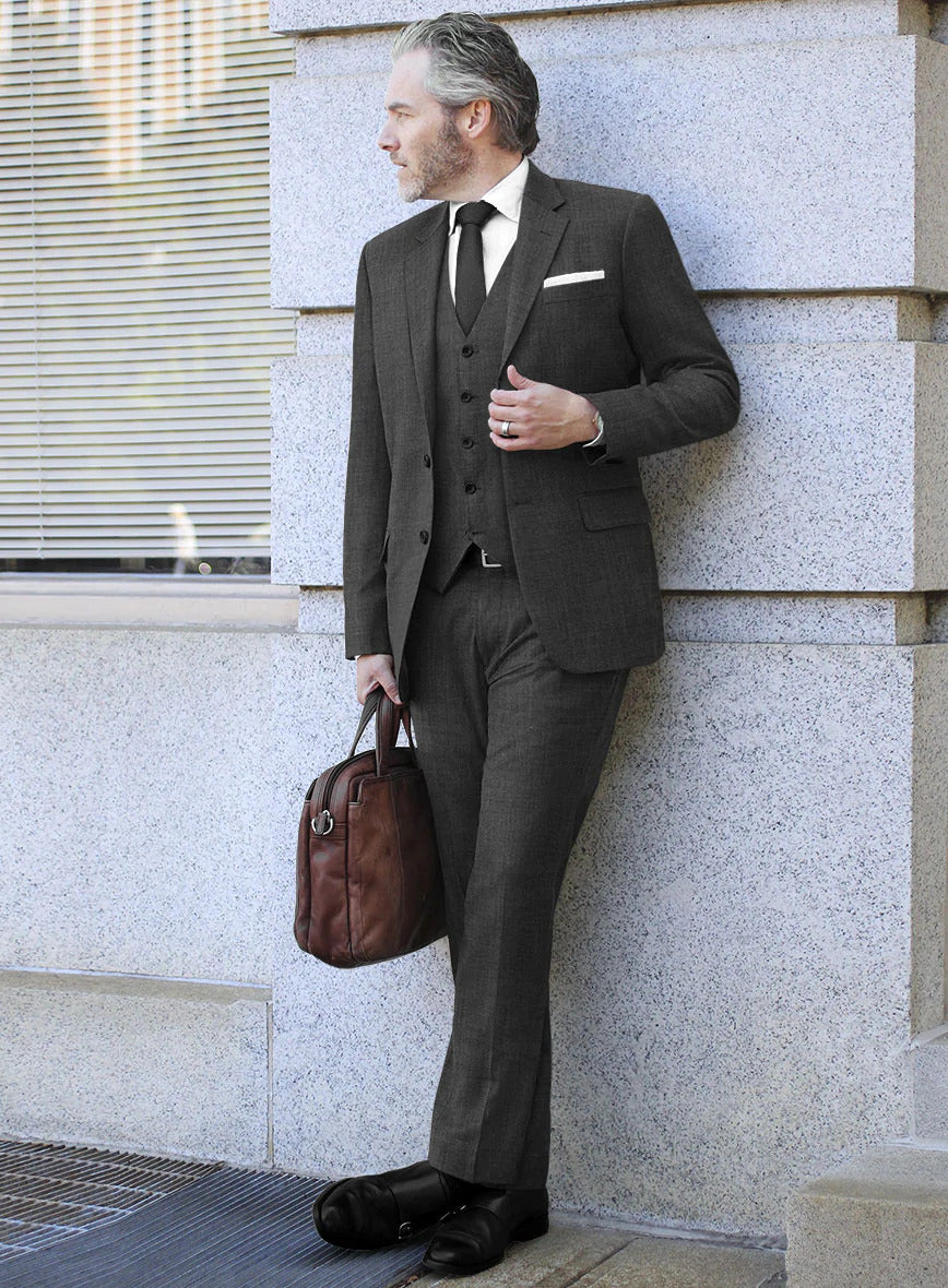 Suit Spotlight: The Bristol Gray Sharkskin Suit