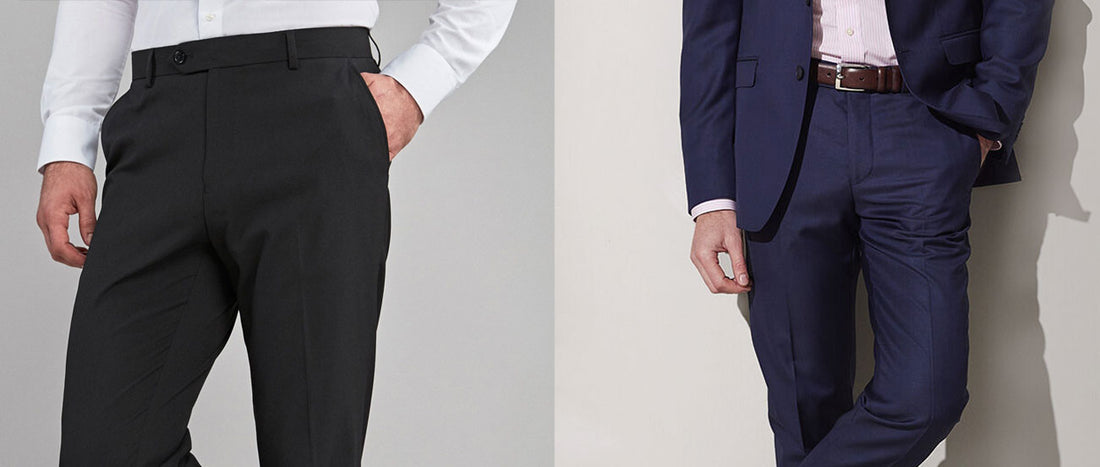 Slim Fit Suit Pants in Black | Hallensteins NZ