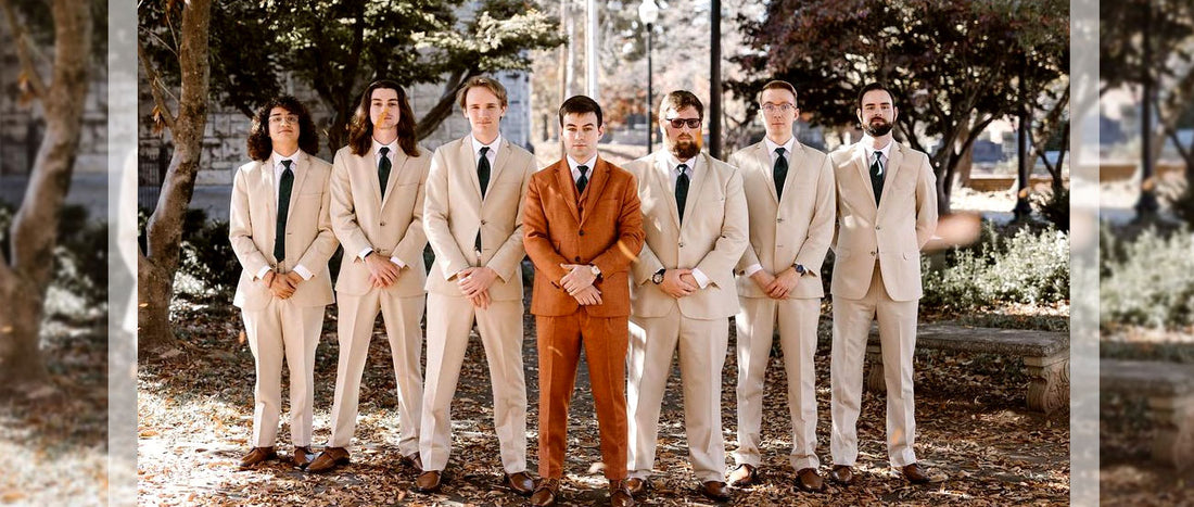 Ultimate Guide to Groomsmen and Groom Suits and Tuxedos – Wedding Shoppe