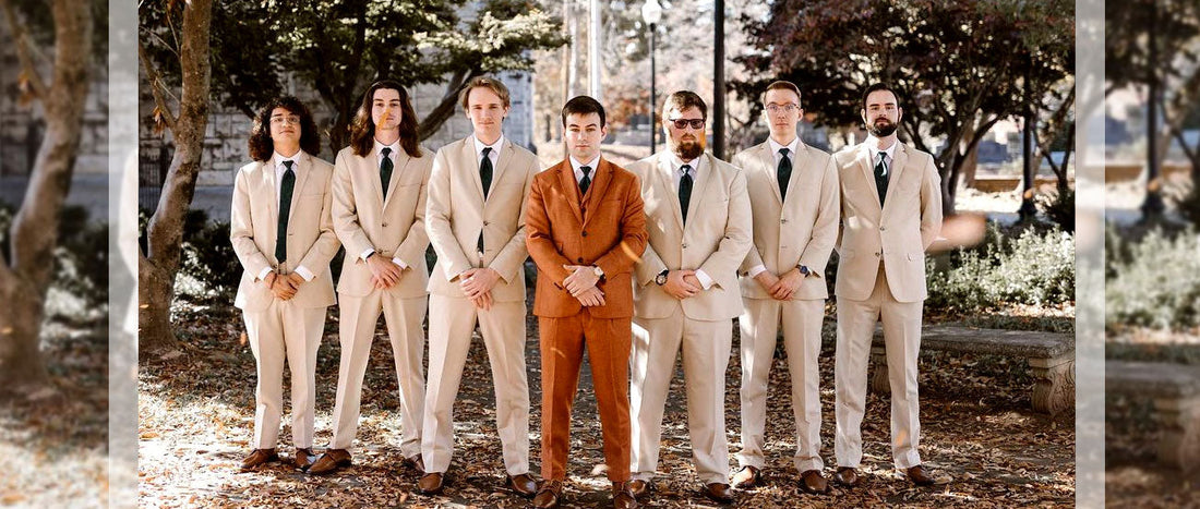 Best Wedding Suits for Groom and Groomsmen