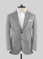 Napolean Stretch Gray Wool Suit - StudioSuits