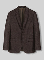 Brown Flecks Donegal Tweed Jacket - StudioSuits