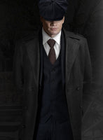 Thomas Shelby Peaky Blinders Blue Wool Suit - StudioSuits