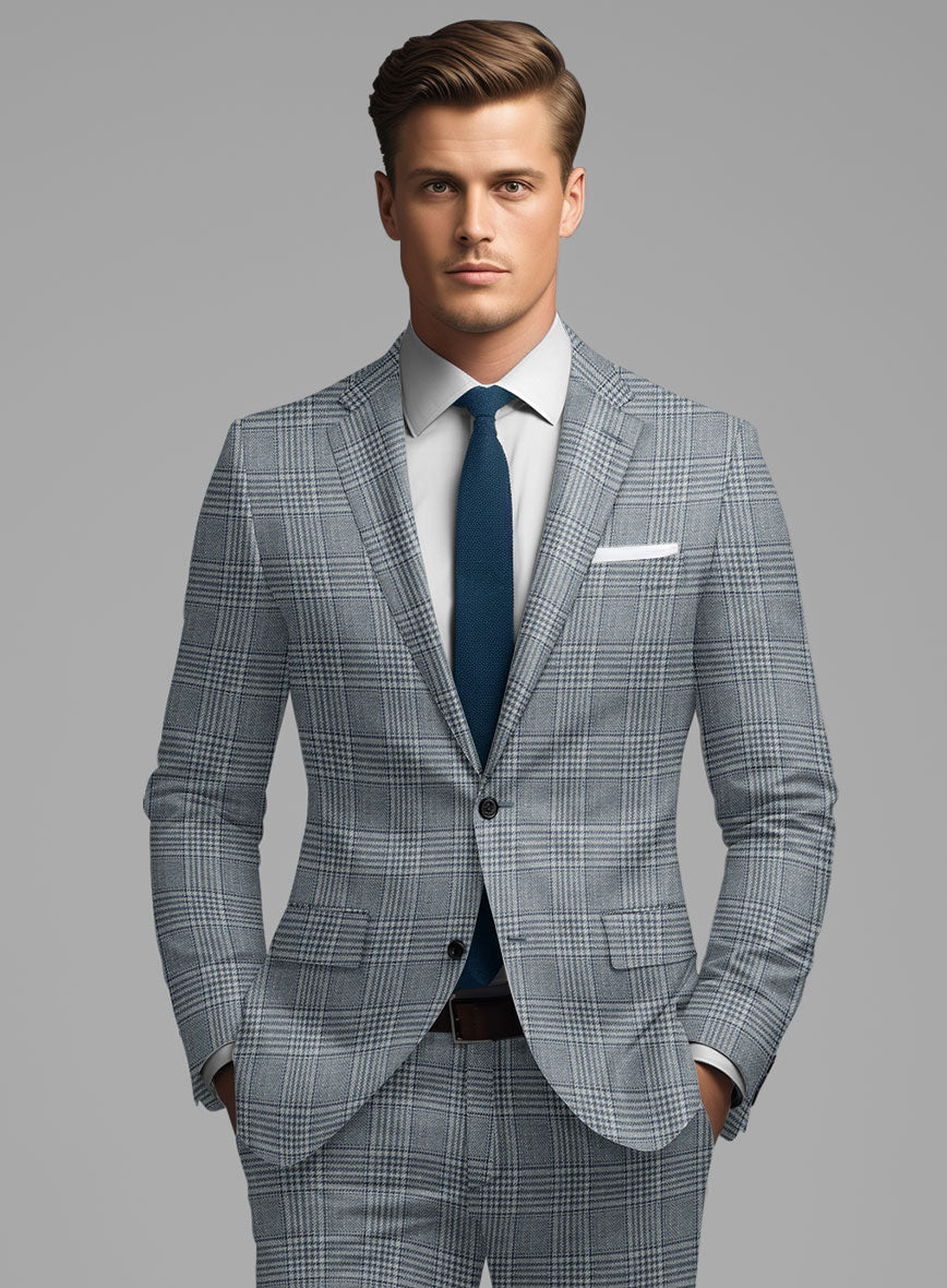 Loro Piana Benicio Wool Silk Linen Suit - StudioSuits