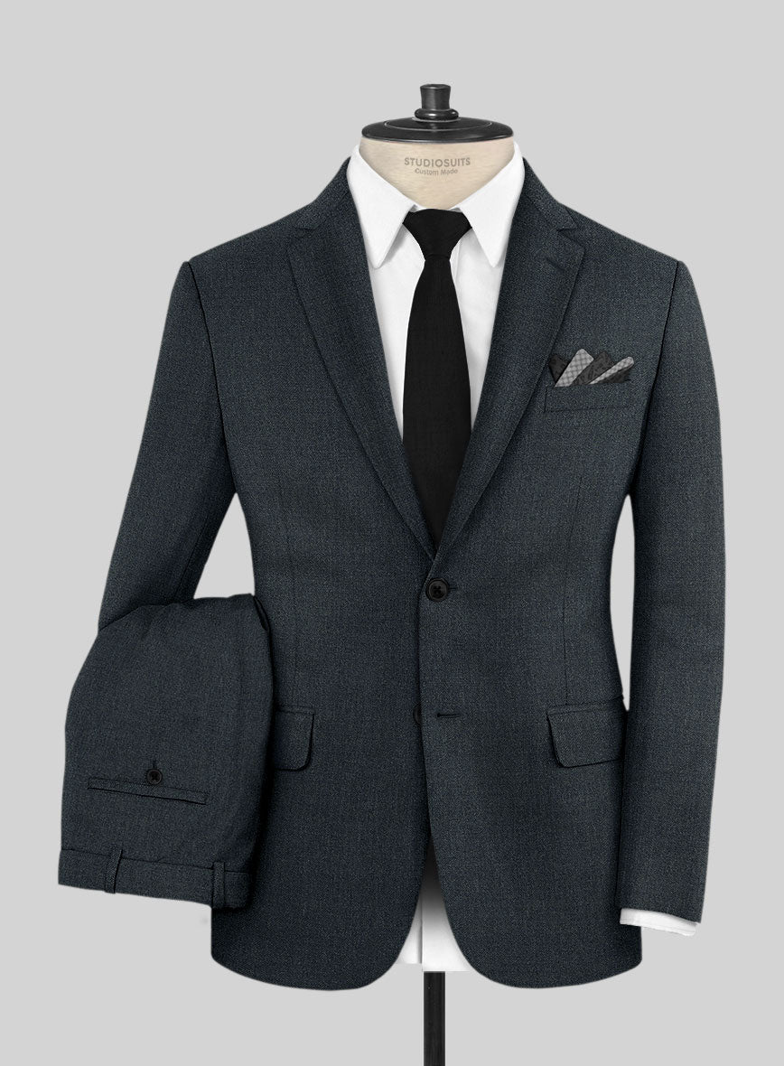 Reda Flexo Cosmic Blue Wool Suit - StudioSuits