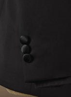 All Black Wool Tuxedo Suit II - StudioSuits