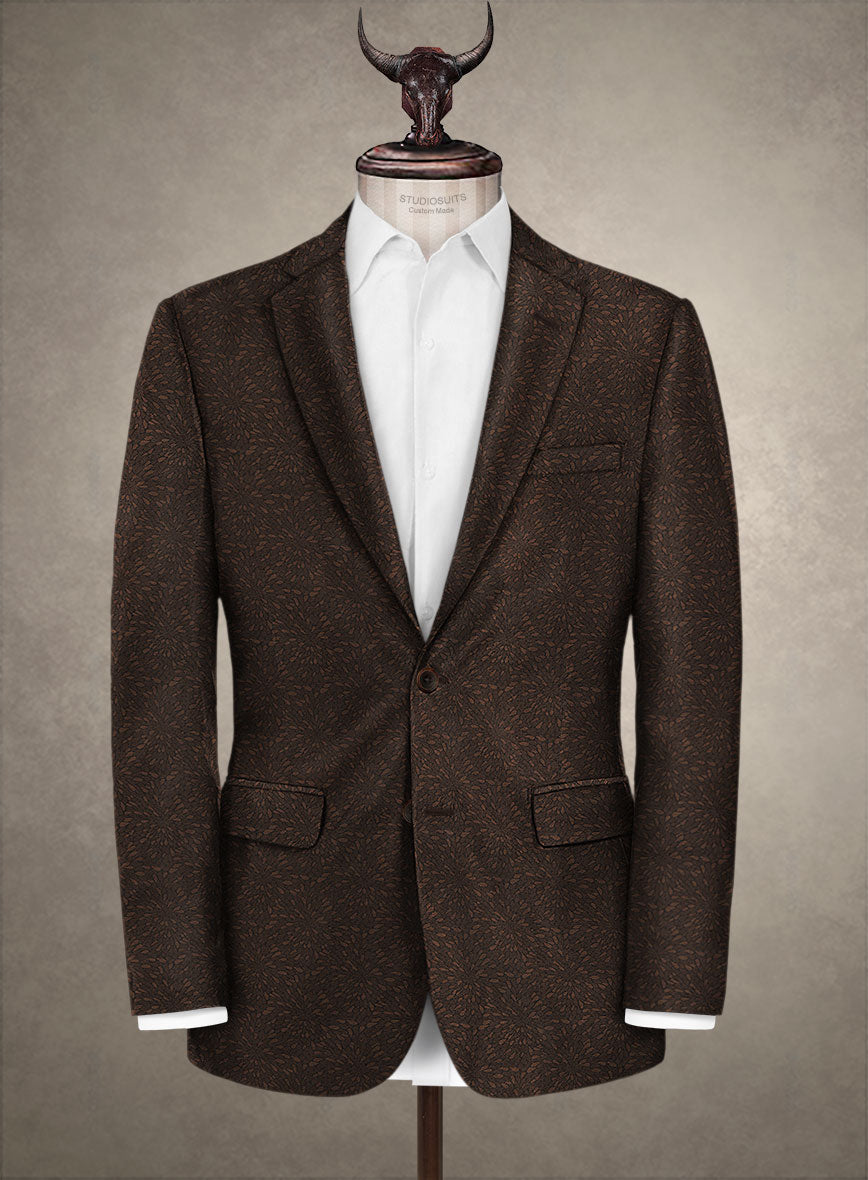 Arizo Brown Wool Suit - StudioSuits