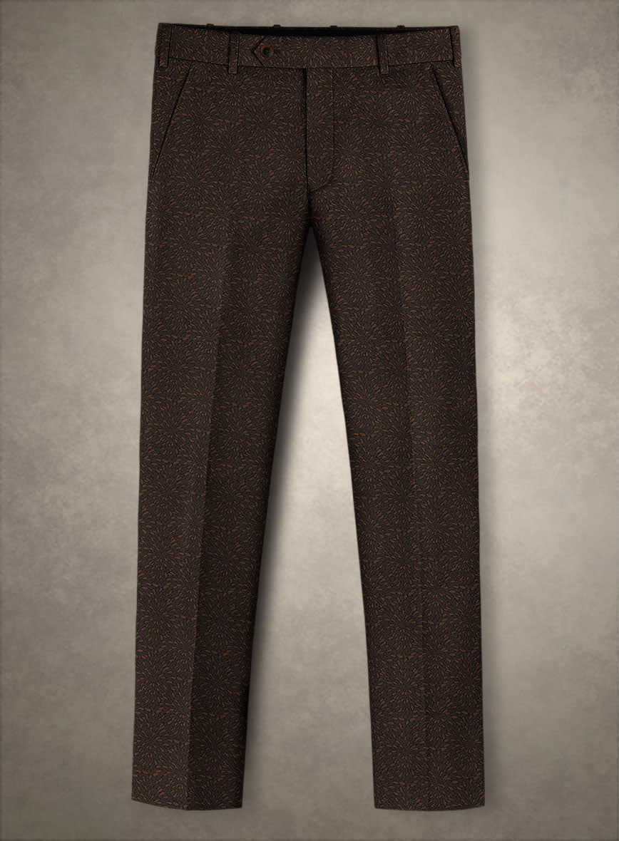 Arizo Brown Wool Suit - StudioSuits