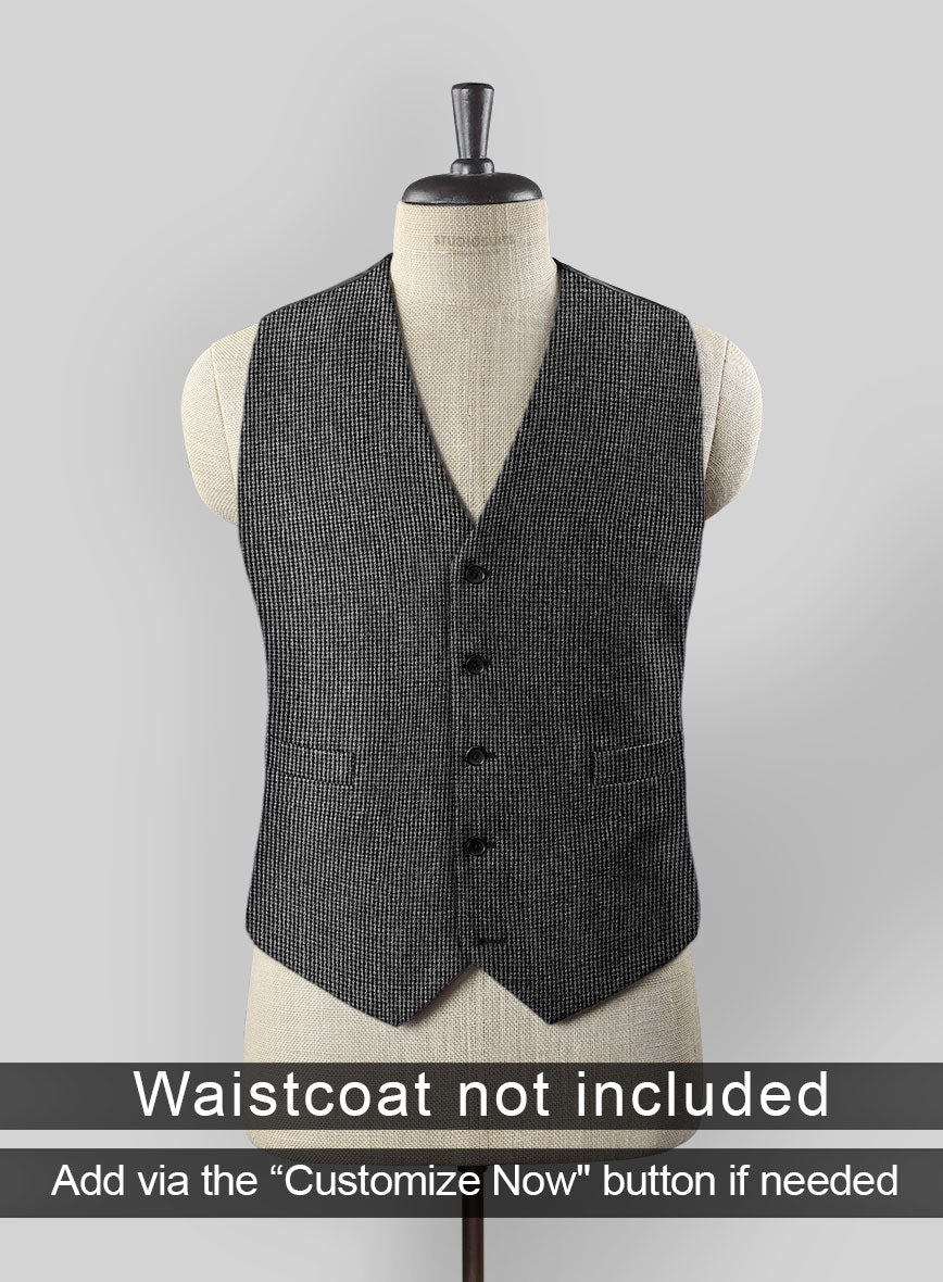 Arthur Shelby Peaky Blinders Gray Tweed Suit - StudioSuits