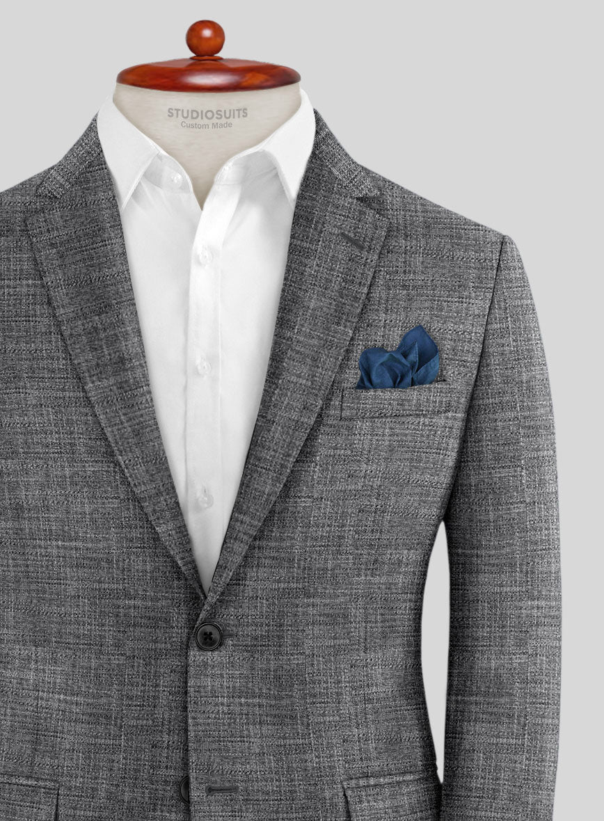 Bamboo Wool Gray Jacket - StudioSuits