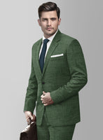 Bamboo Wool Abundant Green Jacket - StudioSuits