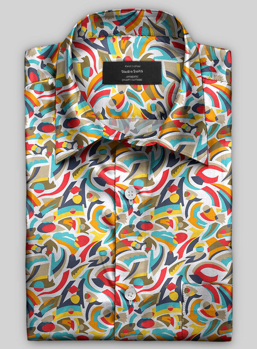 Basilio Silk Cotton Shirt - StudioSuits