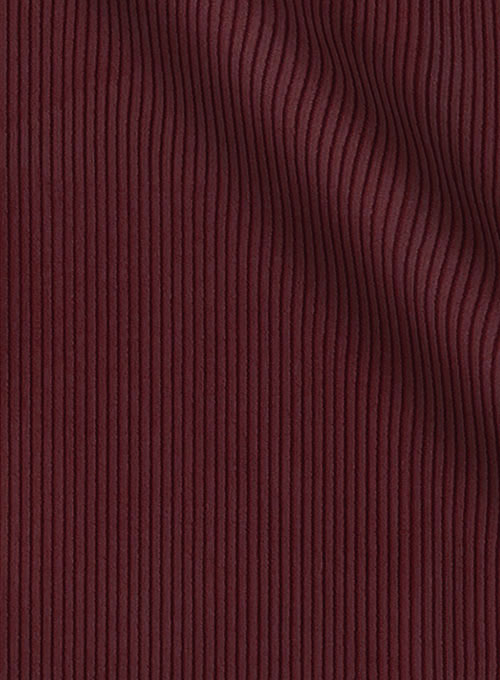 Berry Wine Corduroy Jacket - StudioSuits