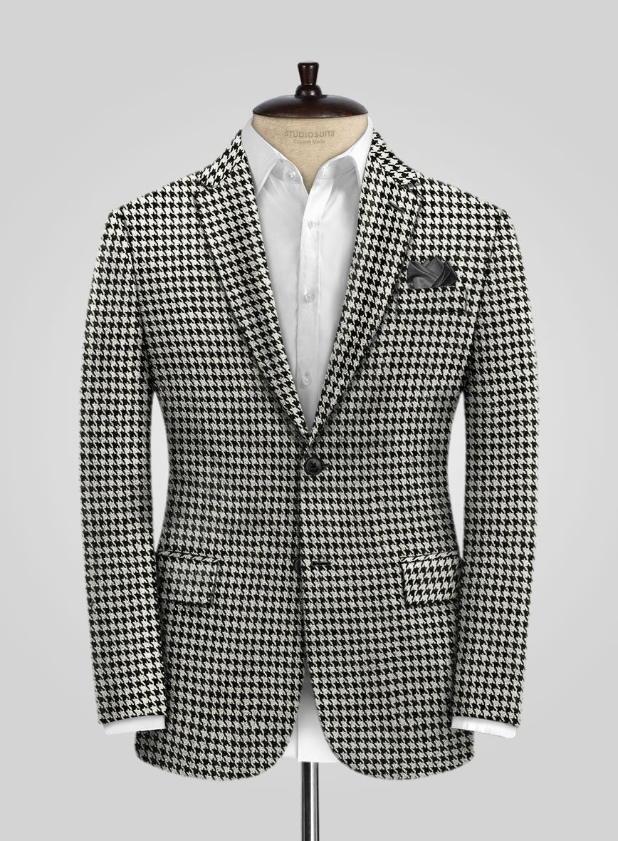 Mens houndstooth waistcoat best sale