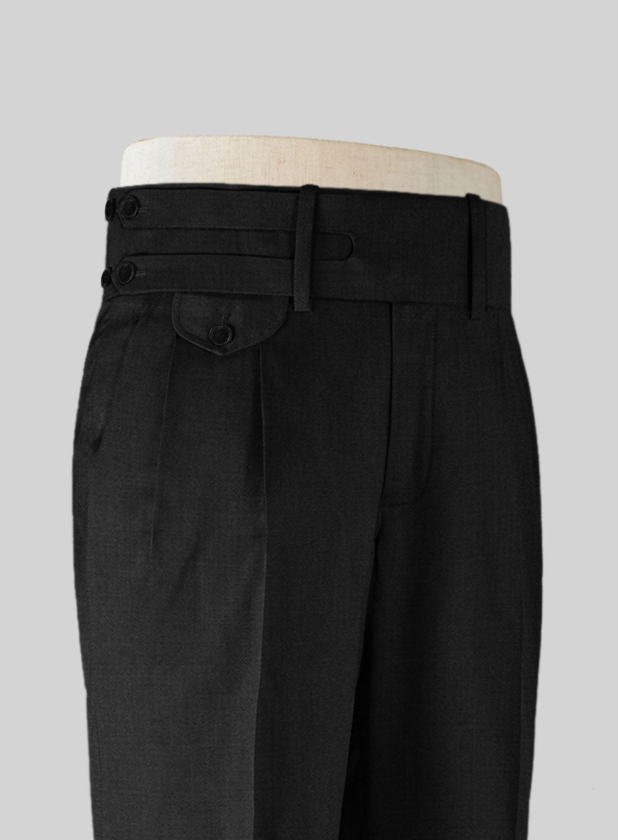 Black Double Pleated Trousers by AMIRI on Sale