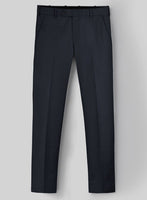 Blue Merino Wool Tuxedo Suit - StudioSuits