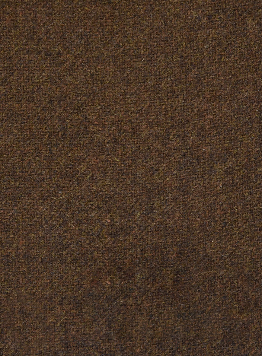 Bramble Brown Heavy Tweed Pants - StudioSuits