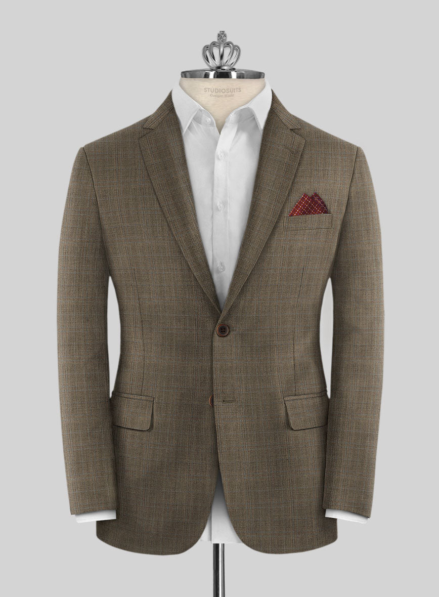 Bristol Brown Glen Suit - StudioSuits