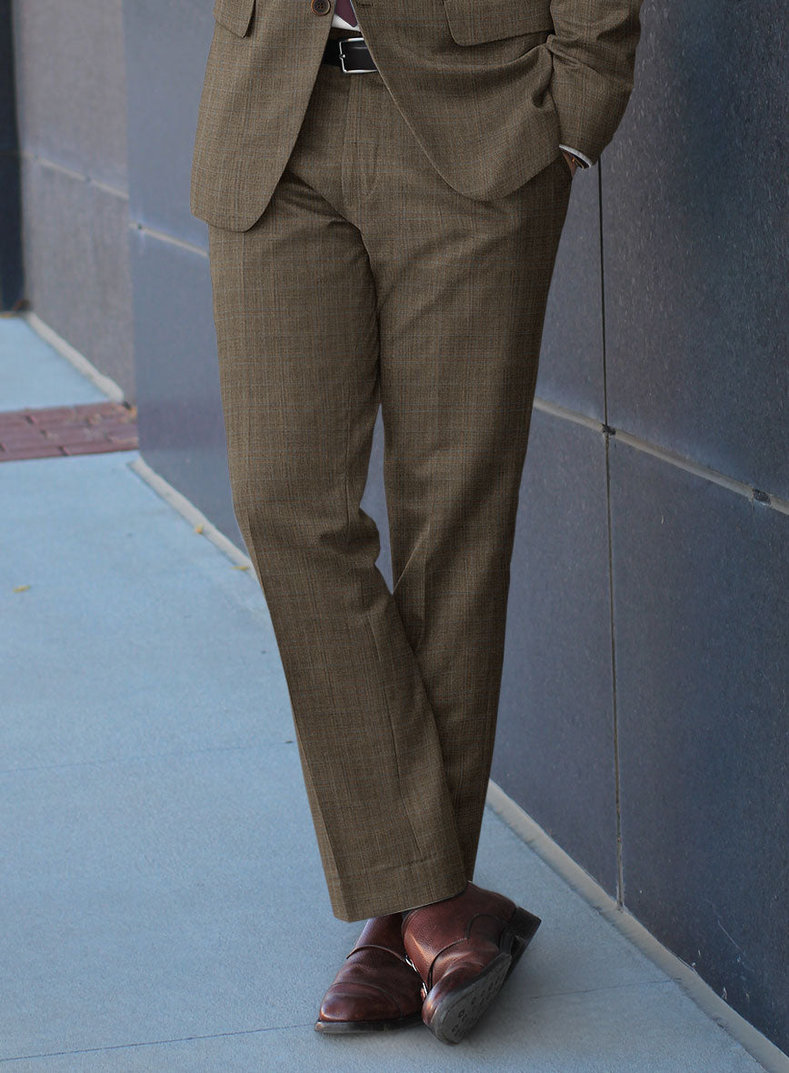 Bristol Brown Glen Suit - StudioSuits