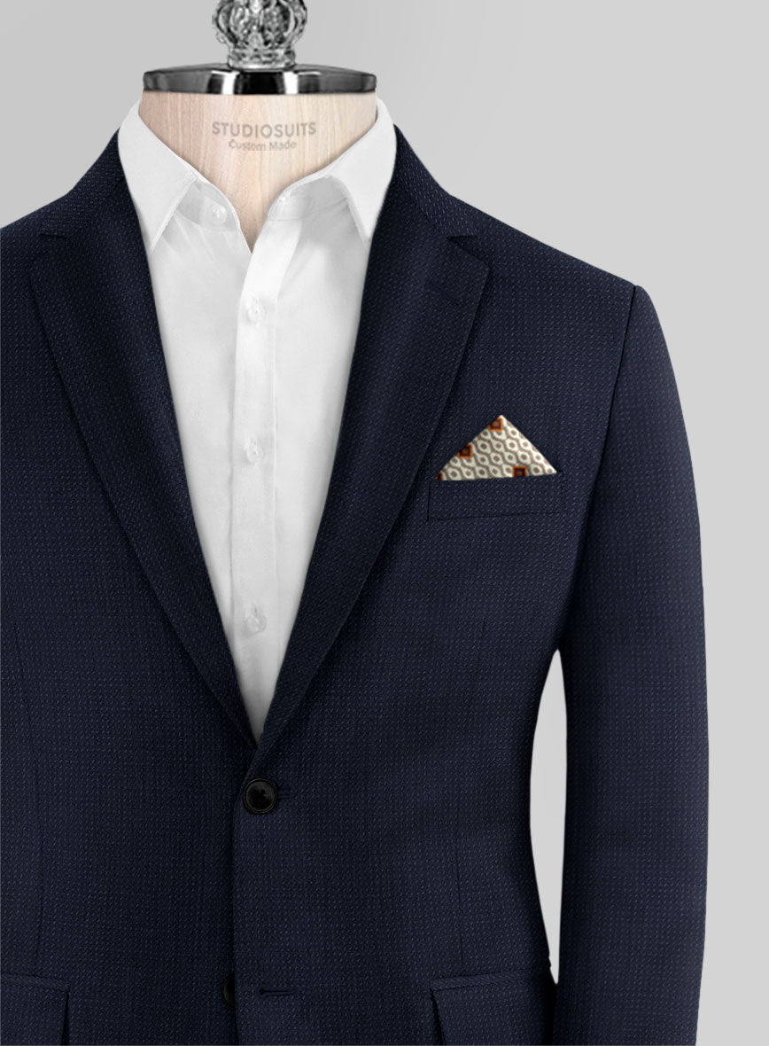 Bristol Bob Weave Blue Suit - StudioSuits