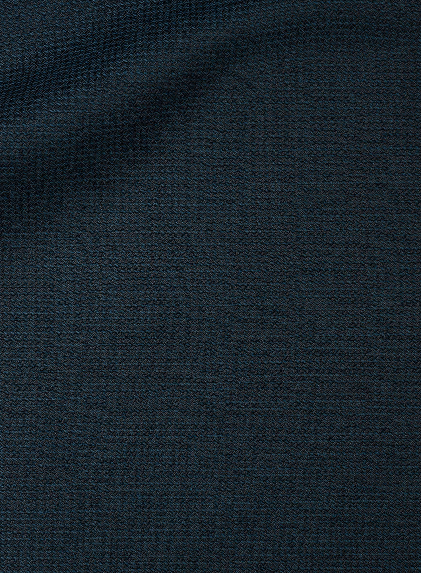 Bristol Bob Weave Teal Blue Jacket - StudioSuits