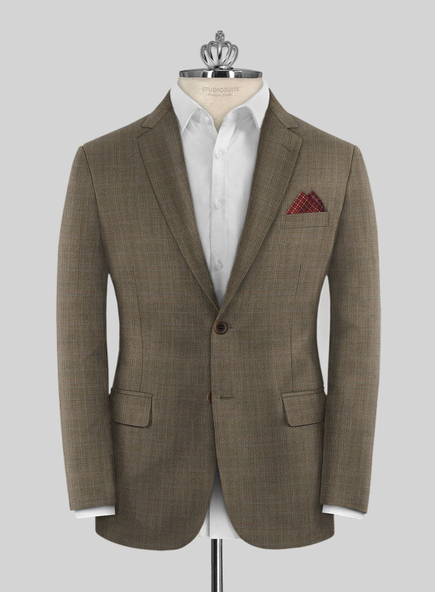 Bristol Brown Glen Suit - StudioSuits