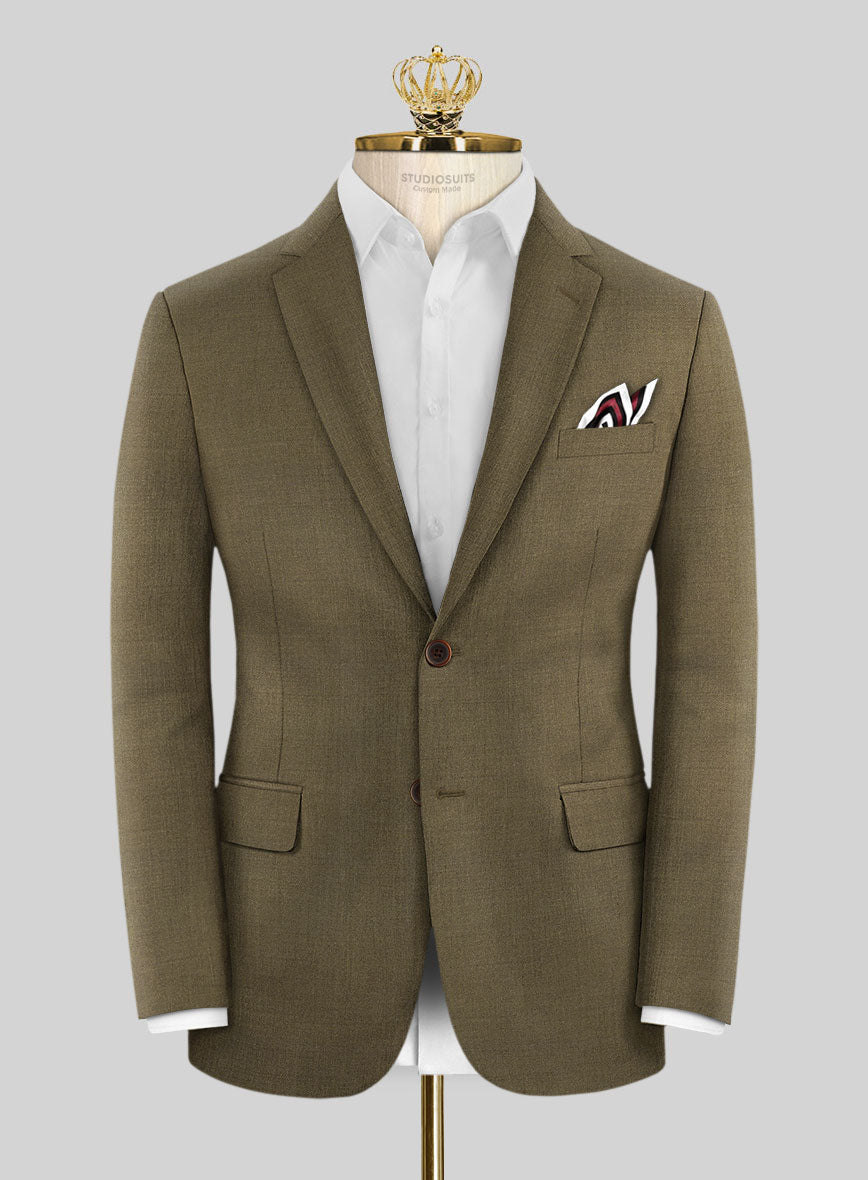 Bristol Coffee Brown Jacket - StudioSuits