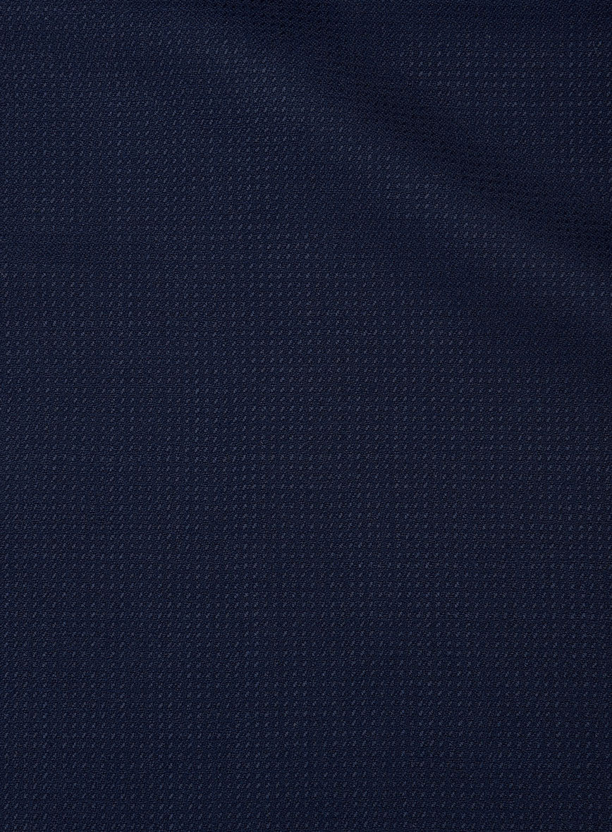 Bristol Bob Weave Blue Pants - StudioSuits