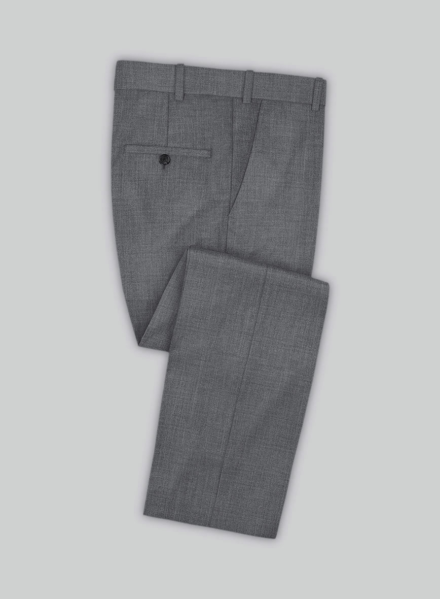 Bristol Gray Grid Pants - StudioSuits