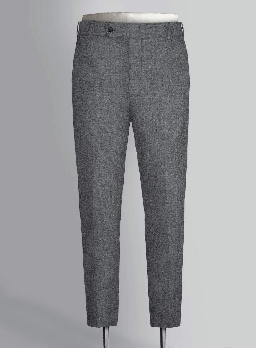 Bristol Gray Grid Pants - StudioSuits