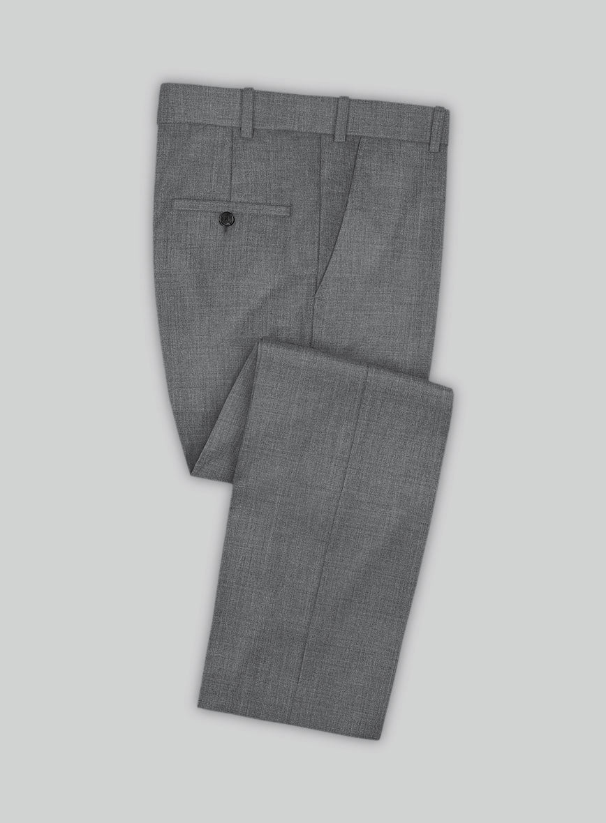 Bristol Mid Gray Pants - StudioSuits