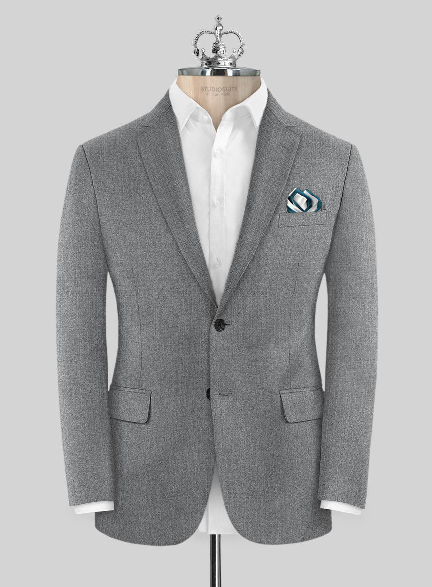 Bristol Light Gray Jacket - StudioSuits