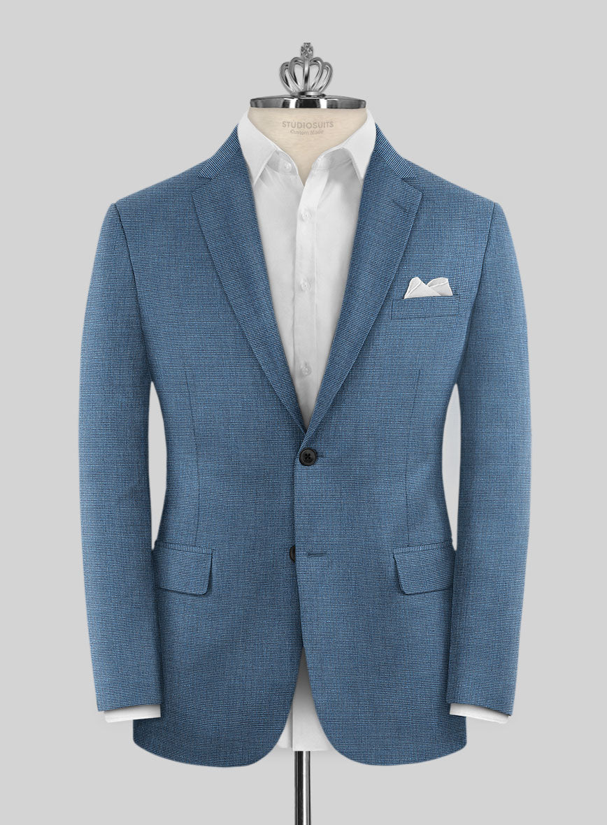 Bristol Nailhead Rich Blue Jacket - StudioSuits