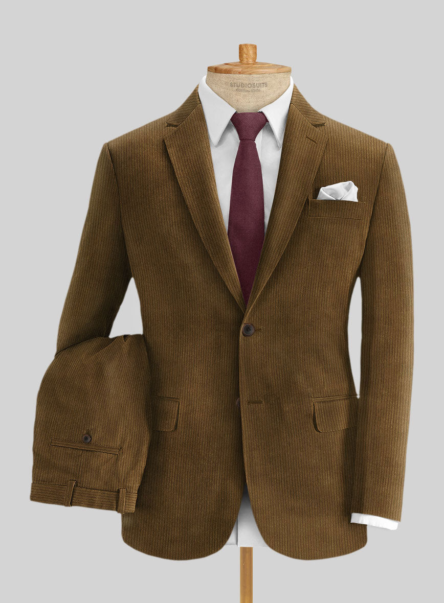 Brown Corduroy Suit - StudioSuits