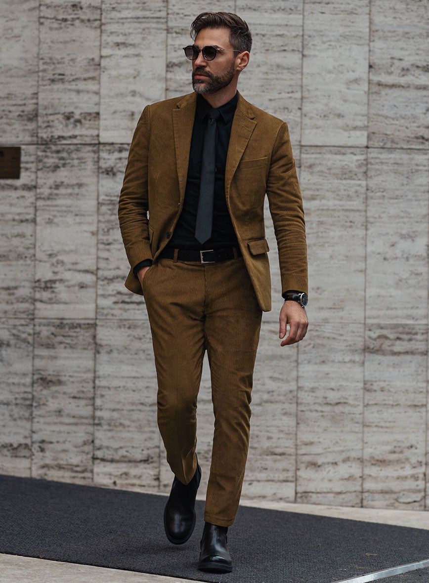 Brown Corduroy Suit - StudioSuits