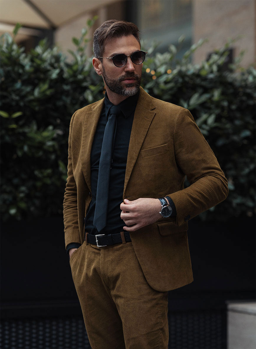 Brown Corduroy Suit - StudioSuits