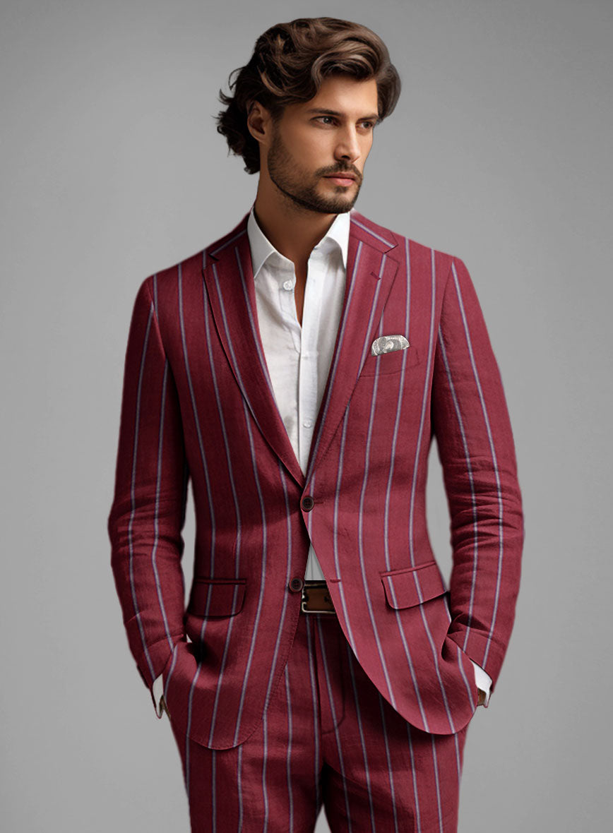 Caccioppoli Moncal Linen Jacket - StudioSuits