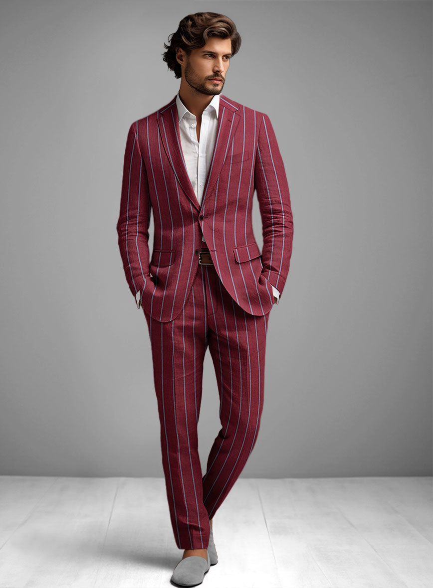 Caccioppoli Moncal Linen Suit - StudioSuits