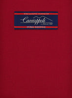 Caccioppoli Canvas Red Cotton Suit - StudioSuits